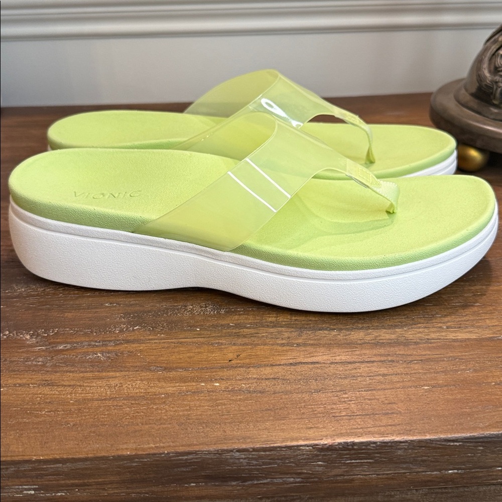 Vionic Sunrise Luminous Toe-Post Platform Sandals - image 3